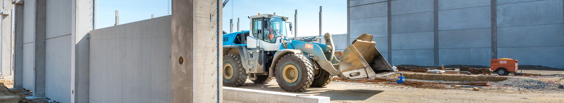 Industriebau, Logistik- und Hallenbau, Bauen im Bestand, Geschossbau, Tief- und Rohrleitungsbau, Ingenieurbau