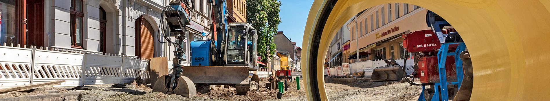 Industriebau, Logistik- und Hallenbau, Bauen im Bestand, Geschossbau, Tief- und Rohrleitungsbau, Ingenieurbau